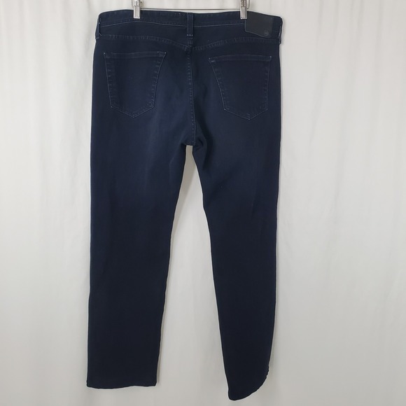 AG Adriano Goldschmied Jeans Mens 38x34 The Graduate Tailored Leg Stretch Blue - Picture 5 of 10